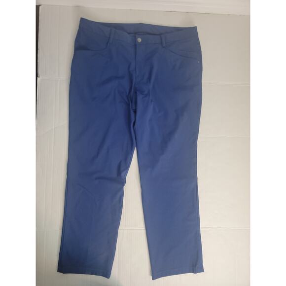 Lululemon Pants Men’s SZ 40 Trouser Chino Blue 30" Inseam - Picture 2 of 9